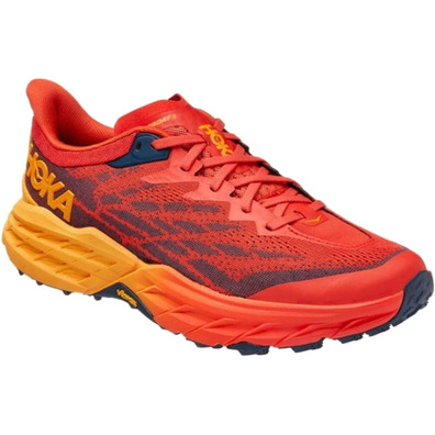 Sapato Hoka Speedgoat 5 Vermelho/Laranja