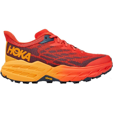 Sapato Hoka Speedgoat 5 Vermelho/Laranja