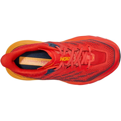 Sapato Hoka Speedgoat 5 Vermelho/Laranja