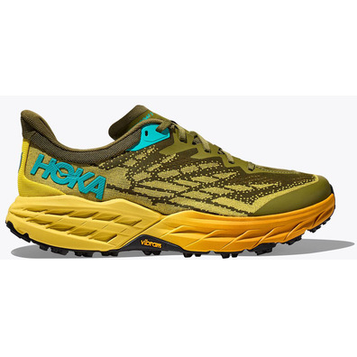 Sapato Hoka Speedgoat 5 verde/limão