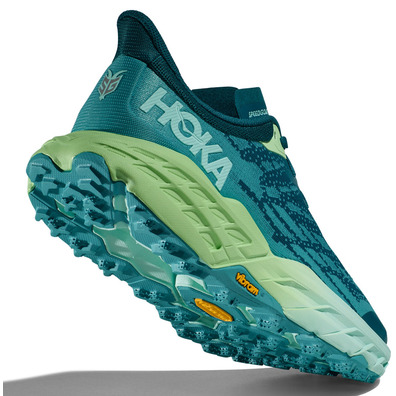 Sapato Hoka Speedgoat 5 W Aquamarine/Verde