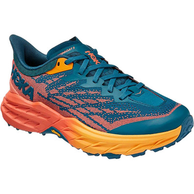 Sapato Hoka Speedgoat 5 W Azul/Coral