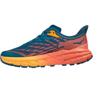 Sapato Hoka Speedgoat 5 W Azul/Coral