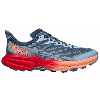 Sapato Hoka Speedgoat 5 W Aço Cinza/Coral