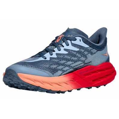 Sapato Hoka Speedgoat 5 W Aço Cinza/Coral