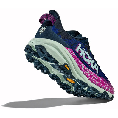 Sapato Hoka Speedgoat 6 Azul/Fúcsia/Marinha