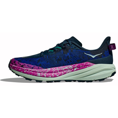 Sapato Hoka Speedgoat 6 Azul/Fúcsia/Marinha