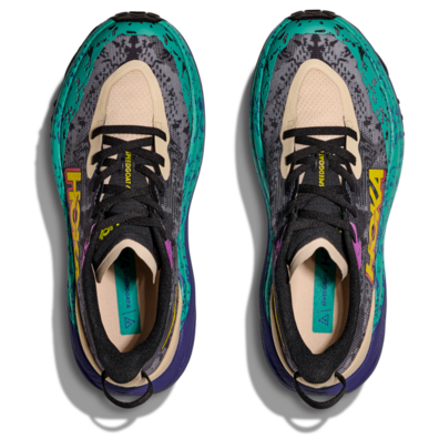 Tênis Hoka Speedgoat 6 W Cinza/Verde/Roxo