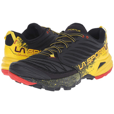 Sapatos La Sportiva Akasha Preto / Amarelo