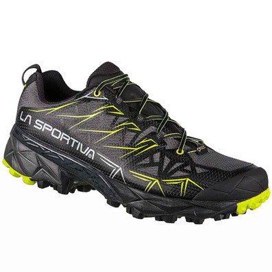 La Sportiva Akyra GTX sapato cinza / verde limão