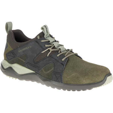 Merrell 1SIX8 Lace LTR Olive / Grey Shoe