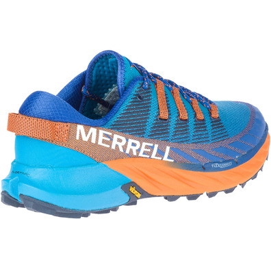 Sapato Merrell Agility Peak 4 azul/laranja