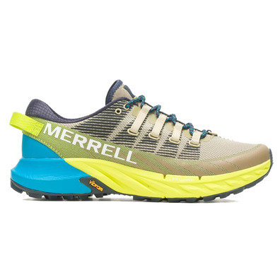 Sapato Merrell Agility Peak 4 bege/amarelo/azul
