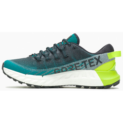 Sapato Merrell Agility Peak 4 GTX Azul/Verde