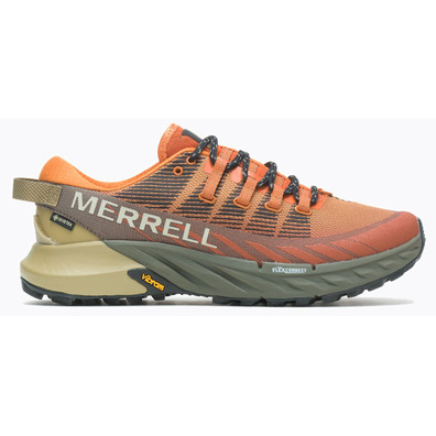 Sapato Merrell Agility Peak 4 GTX laranja/oliva