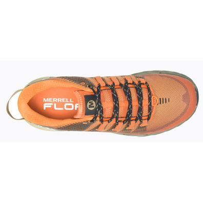Sapato Merrell Agility Peak 4 GTX laranja/oliva