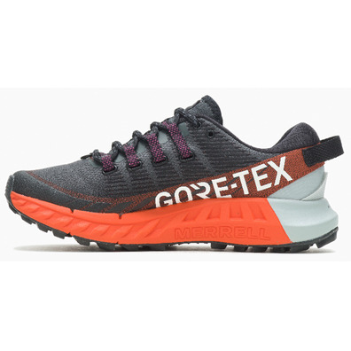 Sapato Merrell Agility Peak 4 GTX preto/vermelho