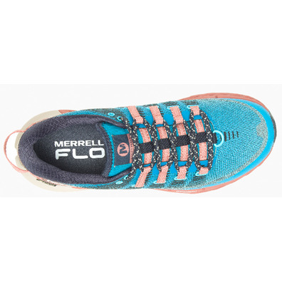 Sapato Merrell Agility Peak 4 GTX W azul/rosa