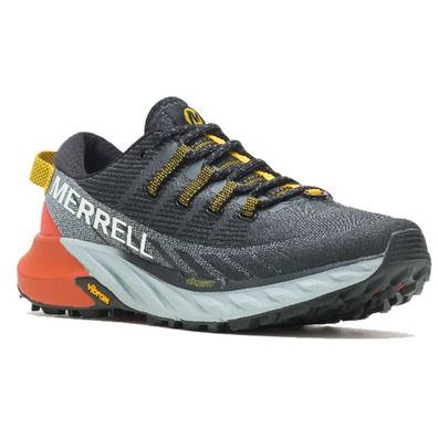 Sapato Merrell Agility Peak 4 preto/cinza/amarelo