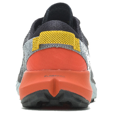 Sapato Merrell Agility Peak 4 preto/cinza/amarelo