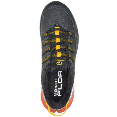 Sapato Merrell Agility Peak 4 preto/cinza/amarelo
