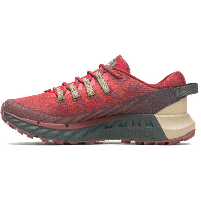 Sapato Merrell Agility Peak 4 vermelho/bege