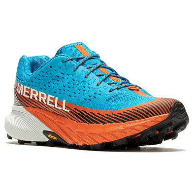 Sapato Merrell Agility Peak 5 azul/laranja