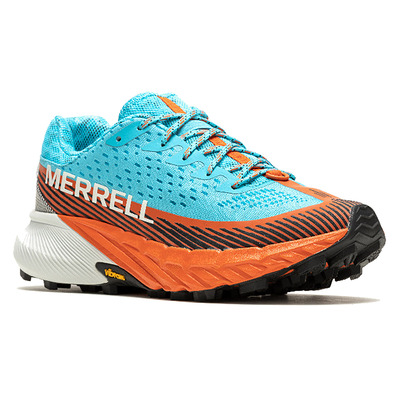 Sapatilha Merrell Agility Peak 5 W azul/laranja