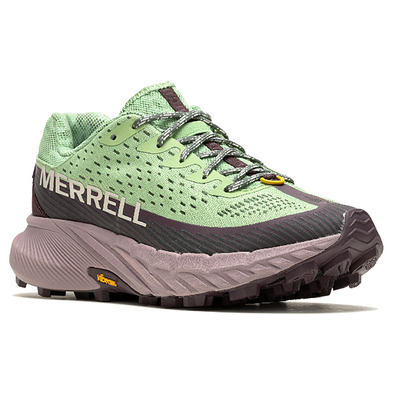 Sapato Merrell Agility Peak 5 W Verde/Garnet