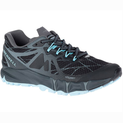 Zapatilla Merrell Agility Peak Flex W Negro / Azul