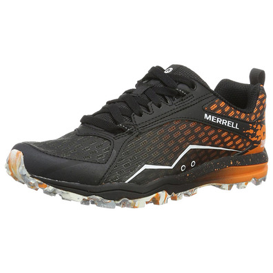 Zapatilla Merrell All Out Crush Tough Mudder W Negro / Naranja