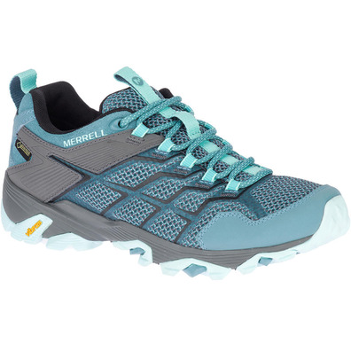 Sapato Merrell Moab FST 2 GTX W turquesa