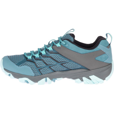 Sapato Merrell Moab FST 2 GTX W turquesa