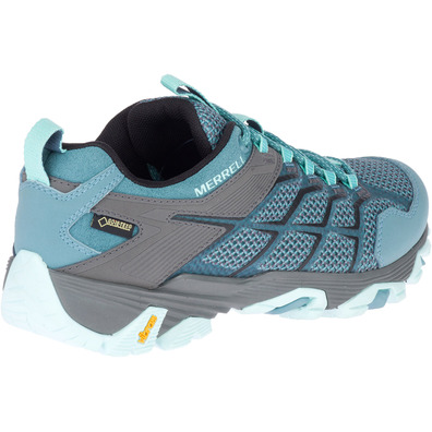 Sapato Merrell Moab FST 2 GTX W turquesa