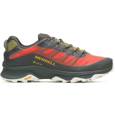 Sapato Merrell Moab Speed GTX Laranja/Amarelo