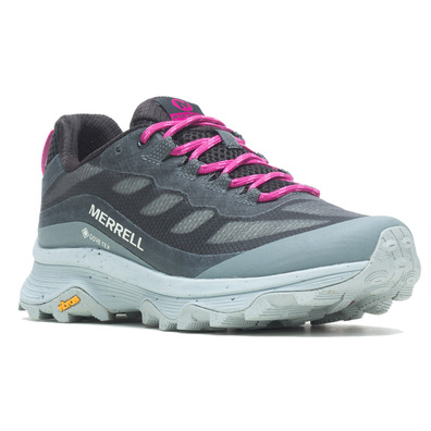 Tênis Merrell Moab Speed GTX W Preto/Cinza/Fúcsia