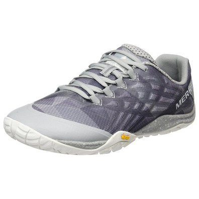 Merrell Trail Glove 4 sapato cinza / branco