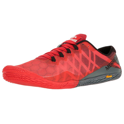 Merrell Vapor Glove 3 Shoes Vermelho / Cinza