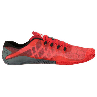 Merrell Vapor Glove 3 Shoes Vermelho / Cinza