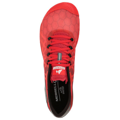 Merrell Vapor Glove 3 Shoes Vermelho / Cinza