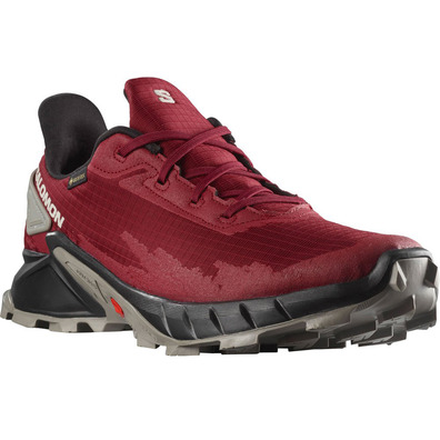 Sapato Salomon Alphacross 4 GTX Vermelho