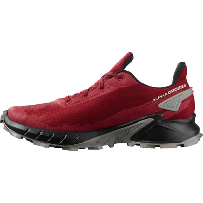 Sapato Salomon Alphacross 4 GTX Vermelho