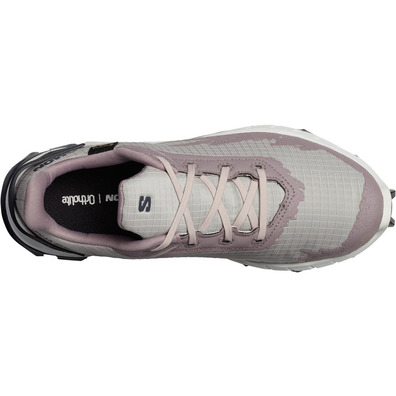 Sapato Salomon Alphacross 4 GTX W rosa/cinza