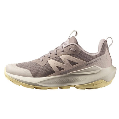 Tênis de corrida Salomon Elixir Activ GTX W marrom/amarelo
