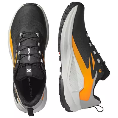 Tênis Salomon Genesis GTX Preto/Laranja