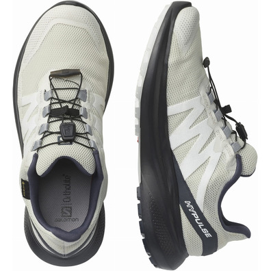 Sapato Salomon Hypulse GTX W branco/cinza/preto