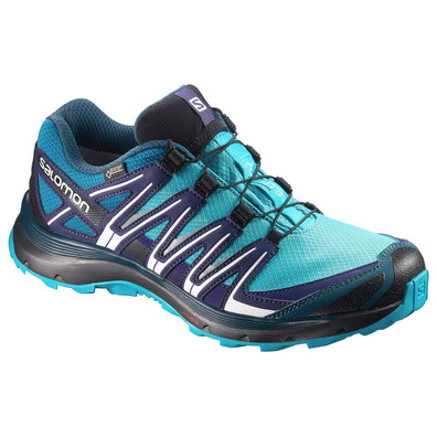 Sapato Salomon XA Lite GTX W Turquesa / Roxo