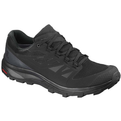 Sapato preto largo GTX Salomon Outline