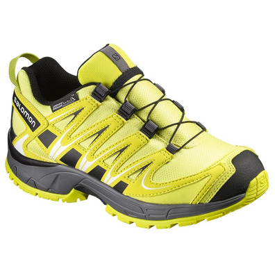 Sapato Salomon XA PRO 3D CS WP J amarelo / preto