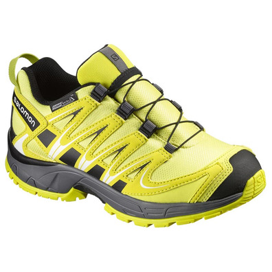 Sapato Salomon XA PRO 3D CS WP K amarelo / preto